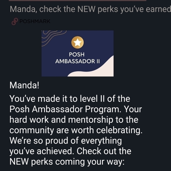 ⭐️⭐️ Posh Ambassador II Shop with Confidence ⭐️⭐️ - Picture 2 of 2